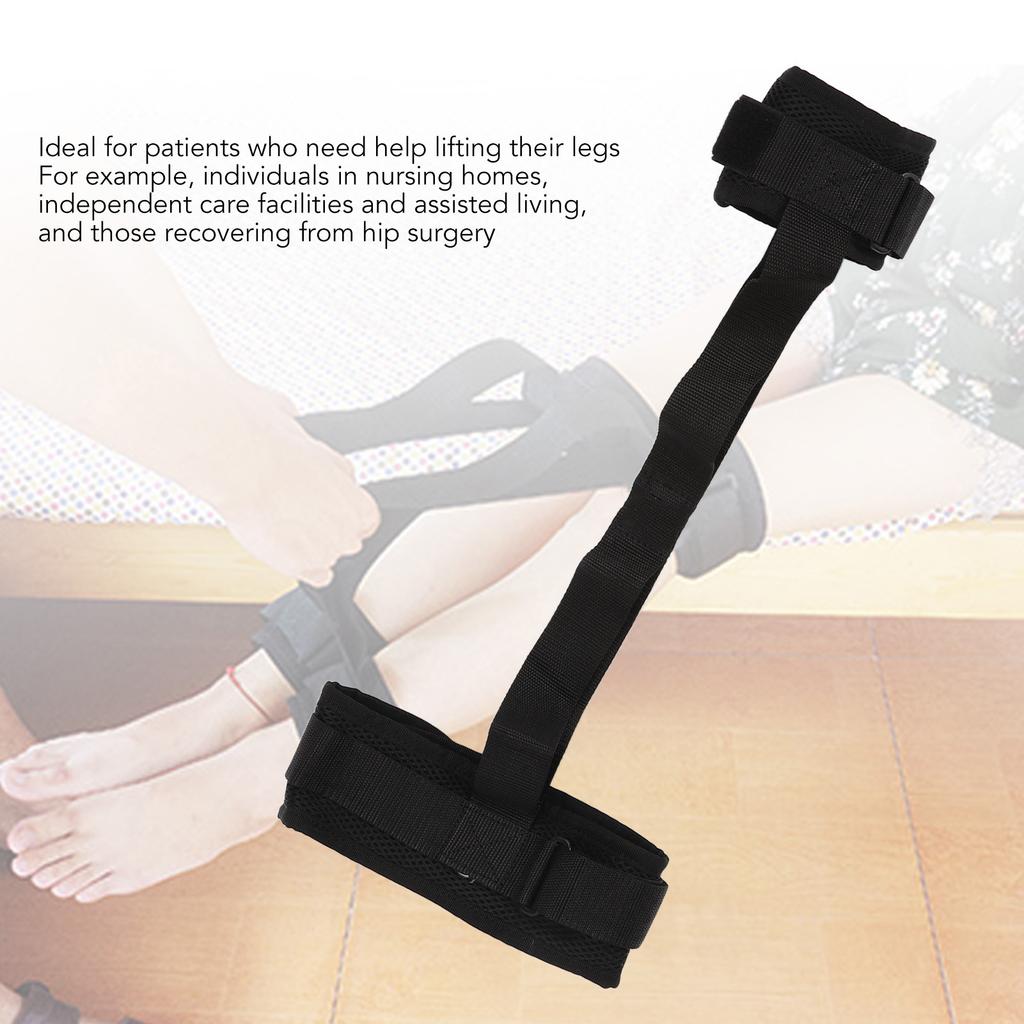 Leg Lifter Strap Stretching Calves Ankles Thighs Shoulders Back Mobility Aids for Elderly Stroke Hemiplegia