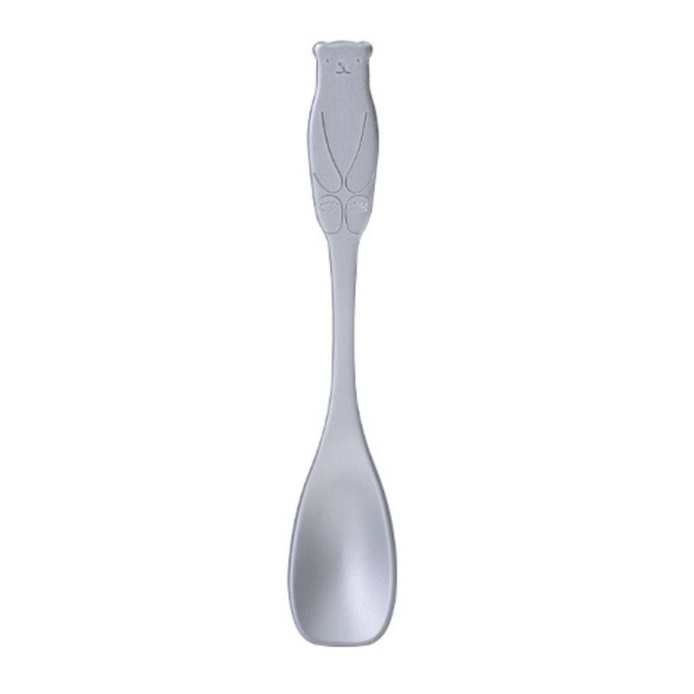 

Self-melting Type Dessert Spoon Japan Coffee Spoon Dessert Scoop Ice Cream Spoon Pudding long bear