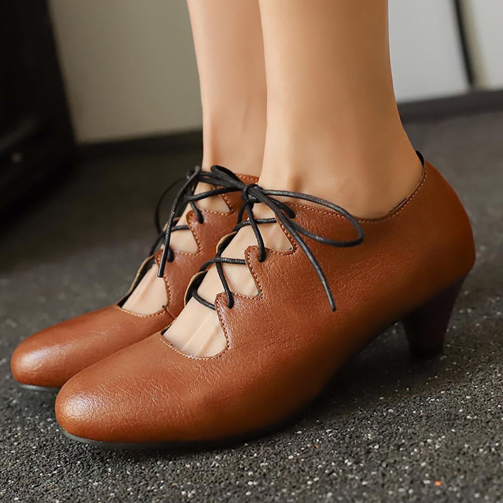 Escarpins à talons hauts pour femmes, blancs et noirs, petites et grandes tailles, 32 et 50