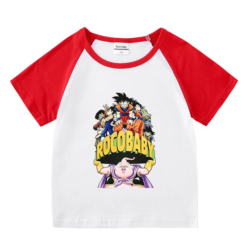 Children's Color Block Summer Sports Set: Hot Pants & Short Sleeve T-shirt for Boys and Girls