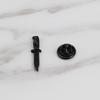Funny Ghost Face Pattern Dag ger Design Enamel Brooches Dark Black Knife Shaped Pins Halloween Badge