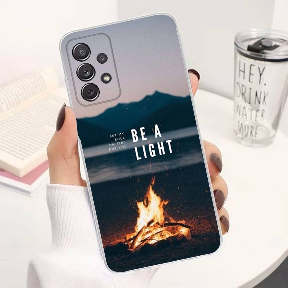 

Jesus Bible Verse Christian Phone Case For Samsung Ultra,FE,A30,71,51,S9,10,20,23,21,PIus,Lite, S22,Transparent, Silicone SamsungA31