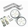 Kids Bicycles Training Wheels Auxiliary Wheel Replacement For 12 To 20Inch Bikes Improve Stabilizers With Metal Brackets
