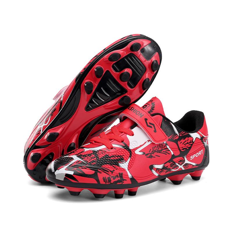 

New boys and girls breathable and comfortable sports and leisure low-top long football shoes grass game students 40