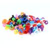 200PCS 8mm Pigeons Foot Ring Colorful Pigeons Leg Band Identification Rings No Words