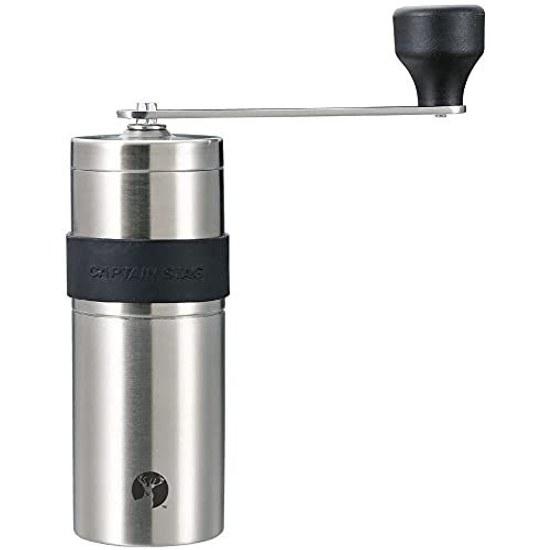 Captain Stag Japan-made Coffee Mill Ceramic Blade Handy Type S Size 18-8 Stainless Steel UW-3501