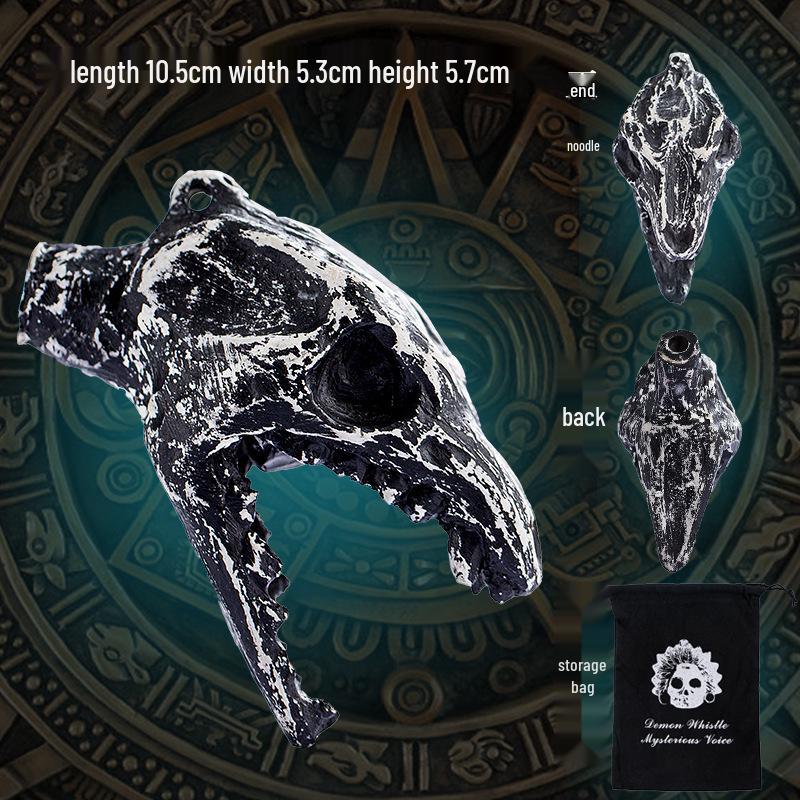 

Дом с привидениями Страшный звук вороны Ацтекский свисток для розыгрышей и вечеринок на Хэллоуин