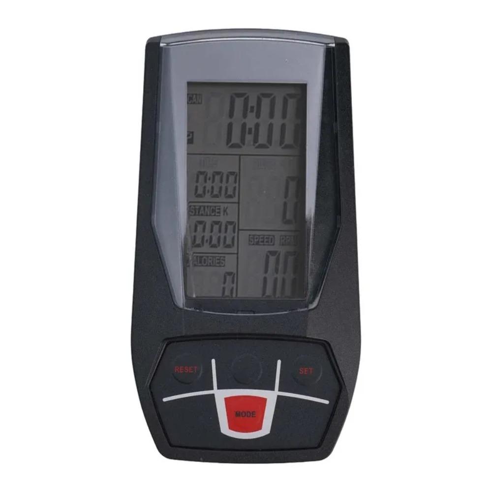 Digital Dashboard Exercise Bike Monitor Black Fitness Display Speed Meter Distance