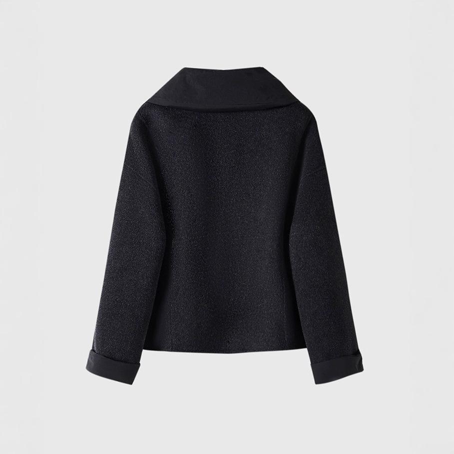 Palton Elegant din Lână Cașmir Dublu-Fețe pentru Femei - Colecția Toamnă/Iarnă 2025