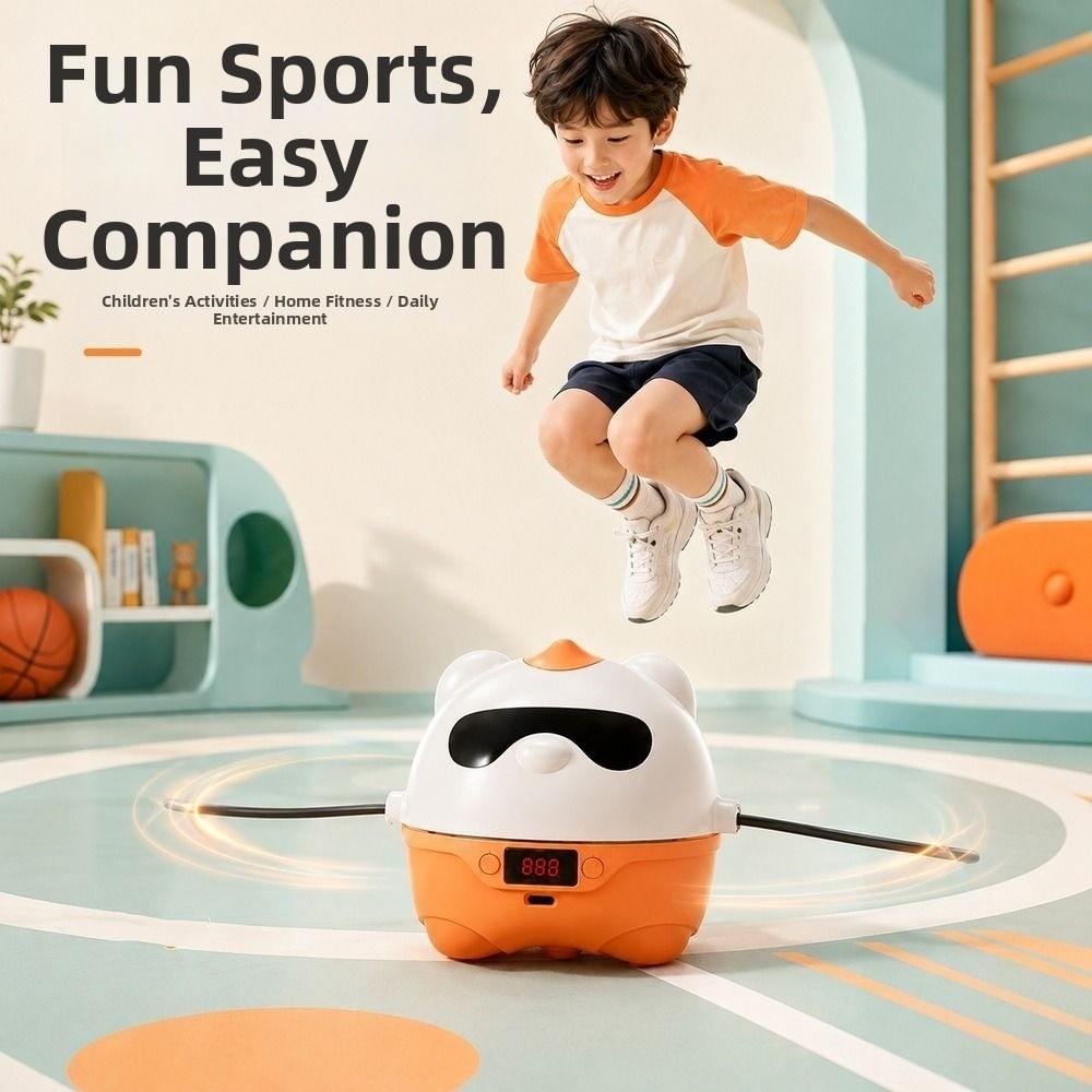 Wireless Electric Rope Skipping Machine with Remote Control Skipping Rope Machine Indoor Games