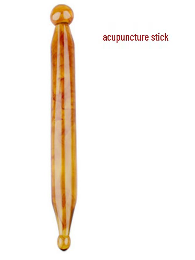 Facial Meridian Lifting Brush & Foot Acupoint Acupressure Pen Gua Sha Massager
