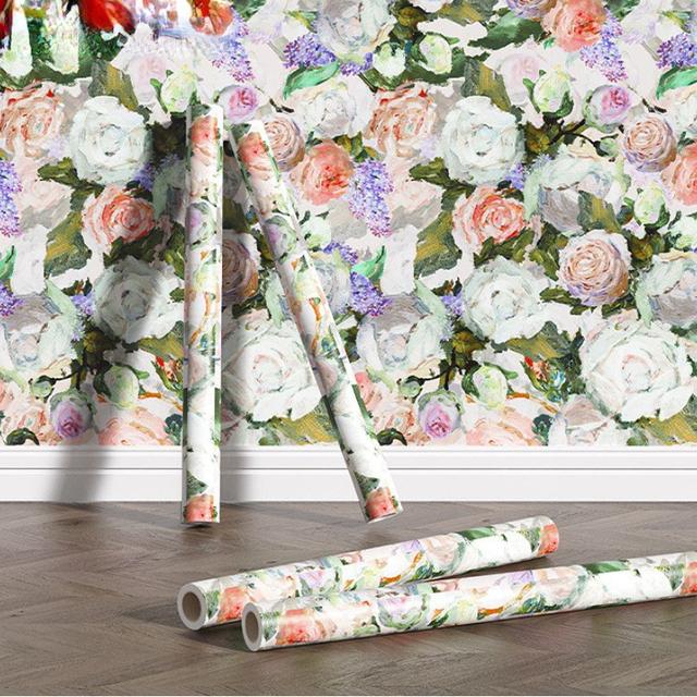 Creative Design Autum Leaf Cabinet Wall Sticker Bedroom Living Room Wall Decor Paper Cupboard Furniture Wallpaper Home Decor