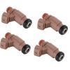 4PCS 60E-13761-10-00 Fuel Injector for Yamaha PWC FX SX AR VX 212 232 1000 1100