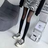 Sexy Thigh High Pantyhose Patchwork Fake Stockings Fashion JK Socks  Harajuku