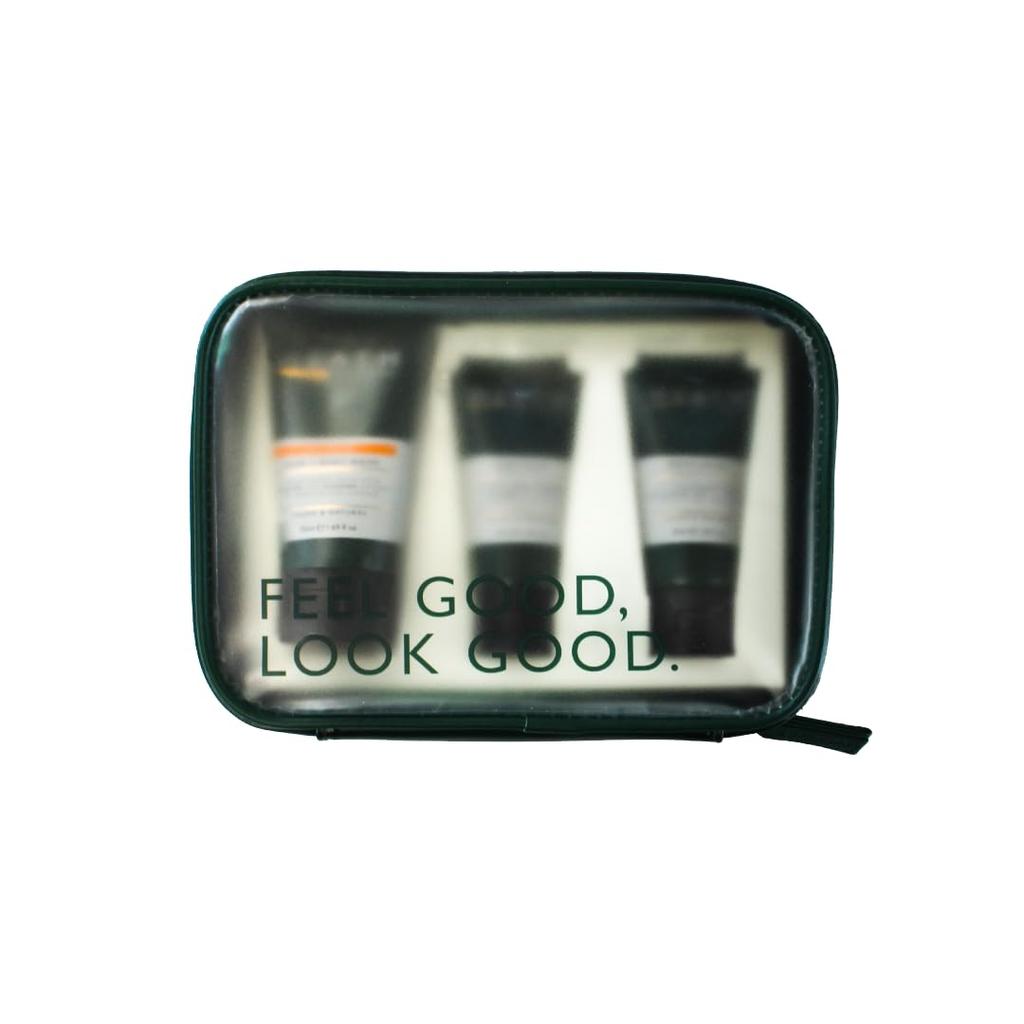 HEATH Revitalize Revitalize Hair Body Wash 50ml Face Wash 30ml Moisturizer 30ml Body Full Body Trial Travel Perfect for Travel or Overnight Gift Small