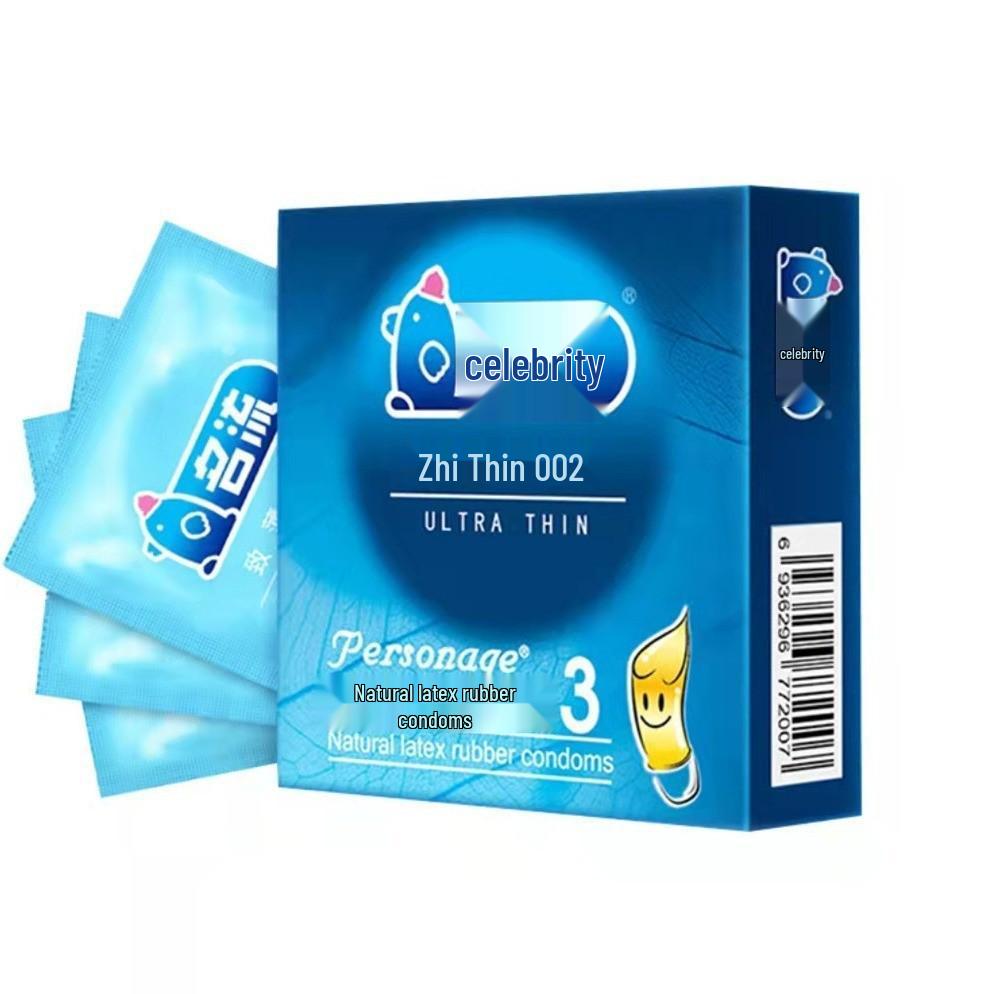 Celebrity Ultra-Dünne Kondome: Eis & Feuer, Super Straff, Lang Anhaltend, mit Hyaluronsäure