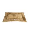 Pet Bed Mat Medium Soft Velvet Dog Cat Cushion Machine Washable Extra Thick Filling Comfort 27x19 Inches