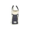 Lesportsac Medium Denim Wash/Sherpa Small Two-Way Tote Bag [1559.La12]