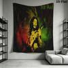 Smoker Dark Tapestry Wallmounted Background Cloth Home Decor Homestay Soft Decoration Tapestry Wall Decoration
