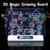 Tavoletta da Disegno 3D con Effetti di Luce LED - Giocattoli Educativi Divertenti e Creativi, Regali per Bambini e Ragazzi per Stimolare l'Immaginazione