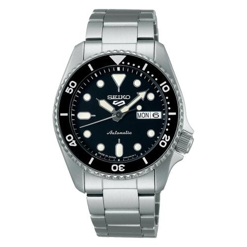 

Seiko Five Sports SKX Mid-size Sports Style Men s Watch, Silver, SBSA225