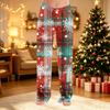 Women's Christmas Print Pants Casual Bottoms for Winter Holiday