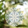 Clopoțel de vânt artizanal de 10 inch în stil Pomishian – Cârlig rotativ elegant la 360°, Decor artistic pentru grădină și gazon, Cadou perfect de primăvară-vară pentru