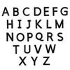 Colorful English Letter & Number Embroidery Patch Set for Clothing Decoration