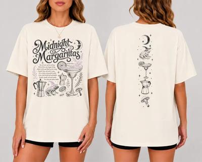 Midnight Margaritas Practical Magic Halloween T-Shirt S-5XL
