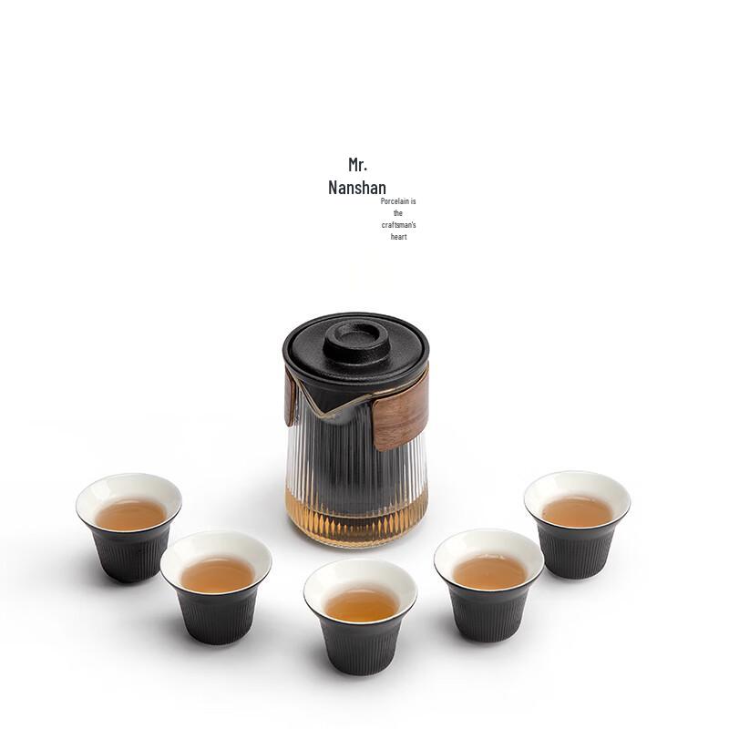 Mr. Nanshan Ceramic Portable Travel Tea Set