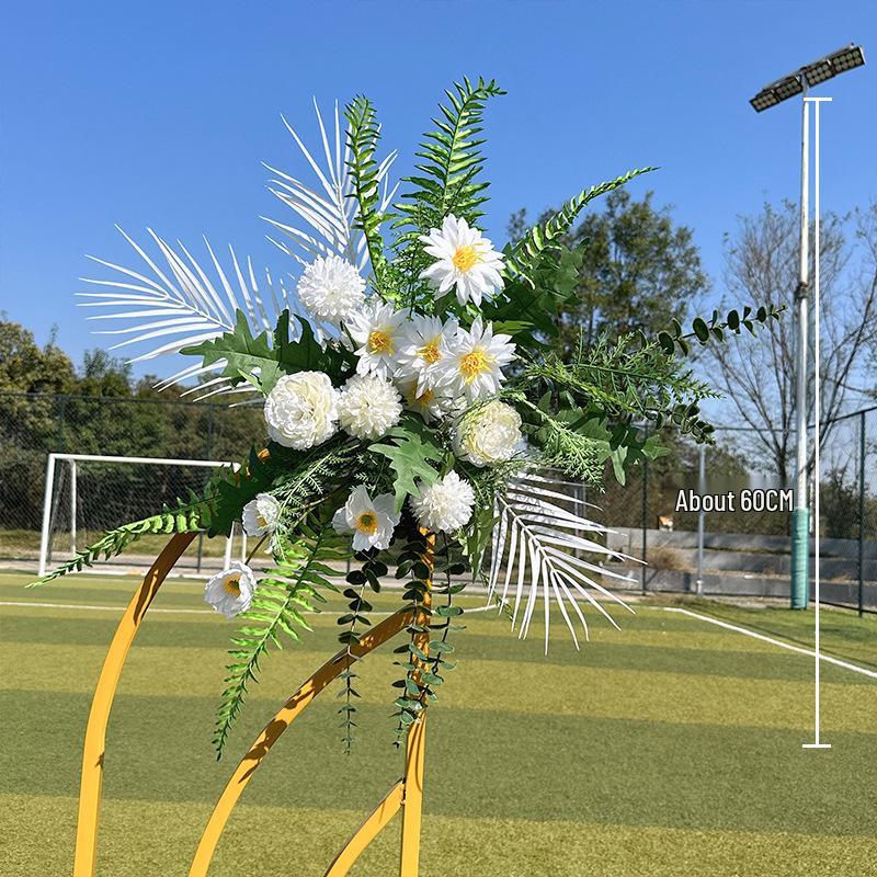 Silk Floral Wedding Aisle & Wall Decoration