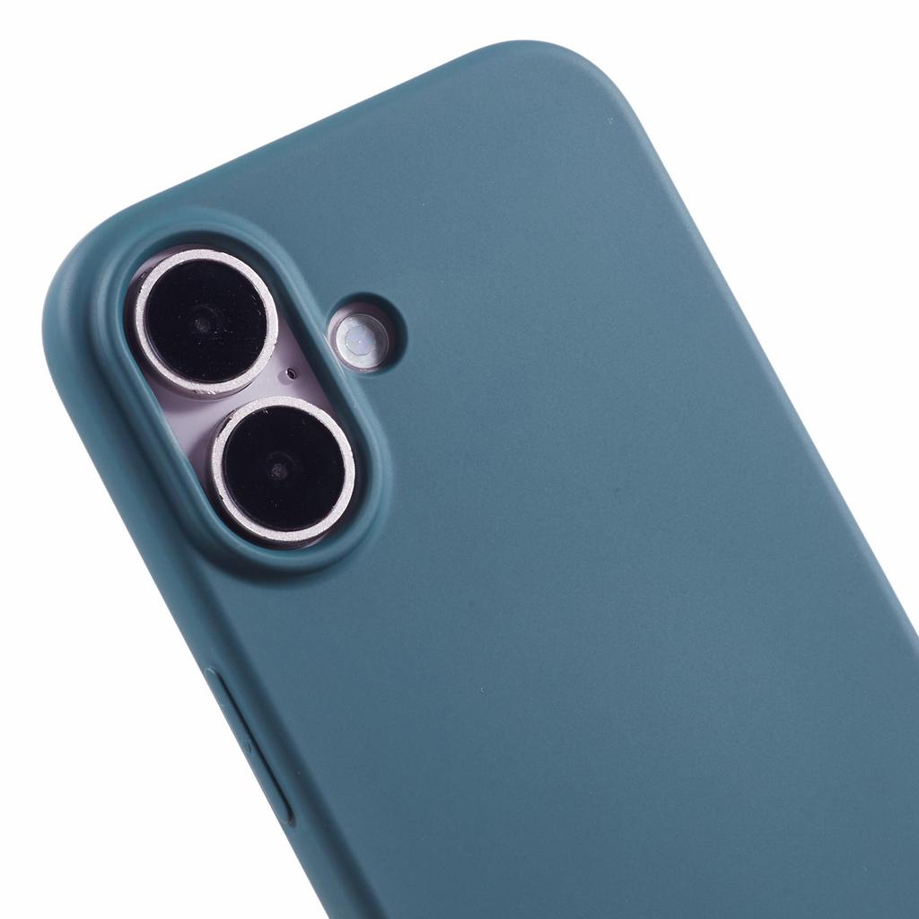 Für iPhone 16 Hülle Bogenkante 2,0 mm TPU Schutzhülle