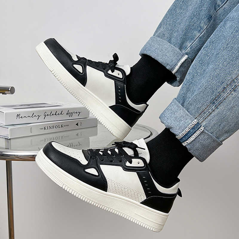 Non-slip Sole Thick Heel Men 46 Size Sneakers Loafers Sports Shoes Husband Sports Products Basctt Top Quality Kit Styling