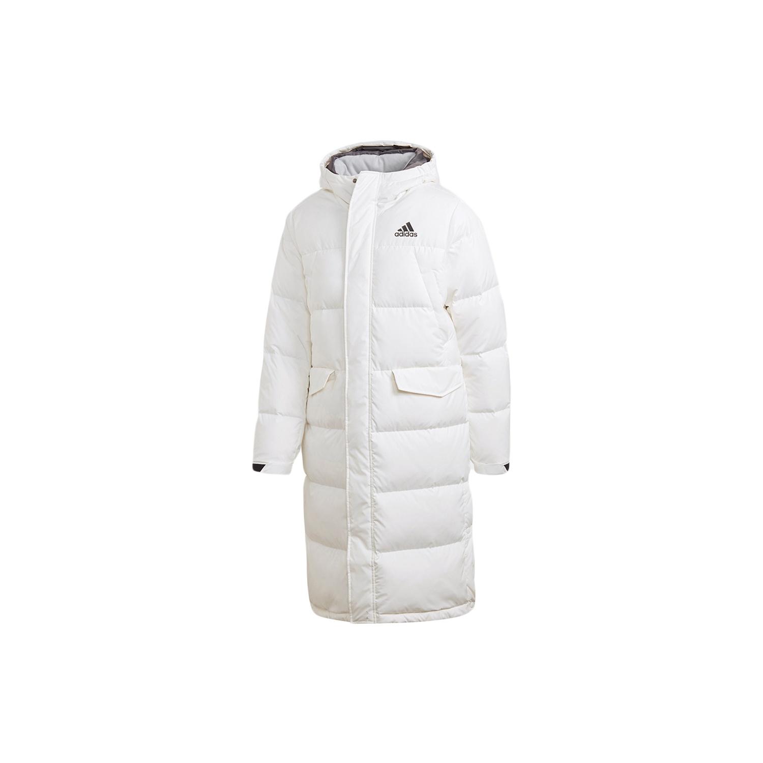 adidas Stay Warm Sports hooded down Jacket White Men s GK0665 XXL