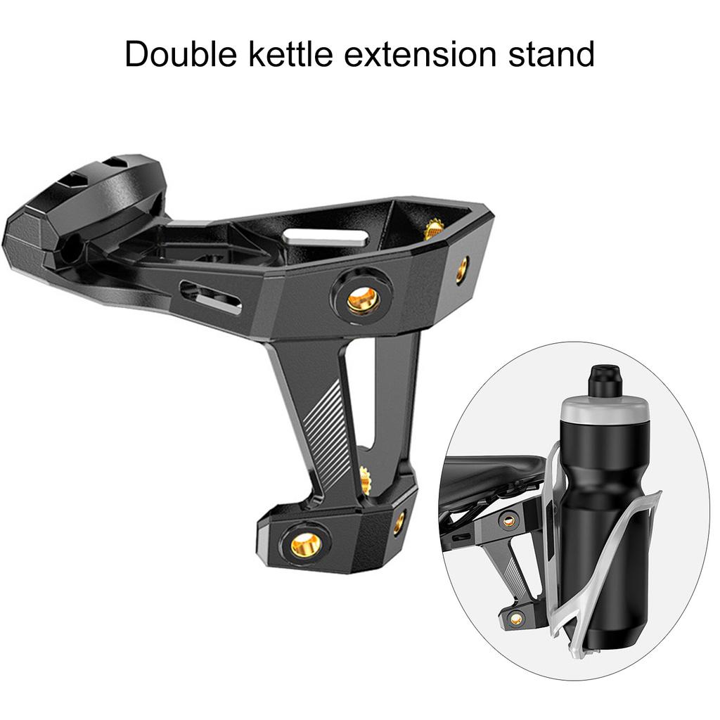 Universals Bike Bottles Cage Saddles Mount Adapter Seats Rack Adapter Light Weight Saddles Cage Converter Easy to Use