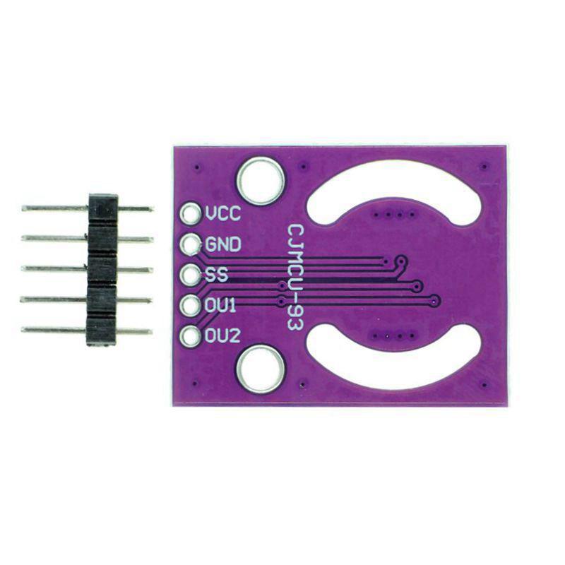 1~30Pcs MCU-93 MLX90333 Three Dimensional Digital Angle Position Sensor Analog Joystick Control Module For Handle Operation