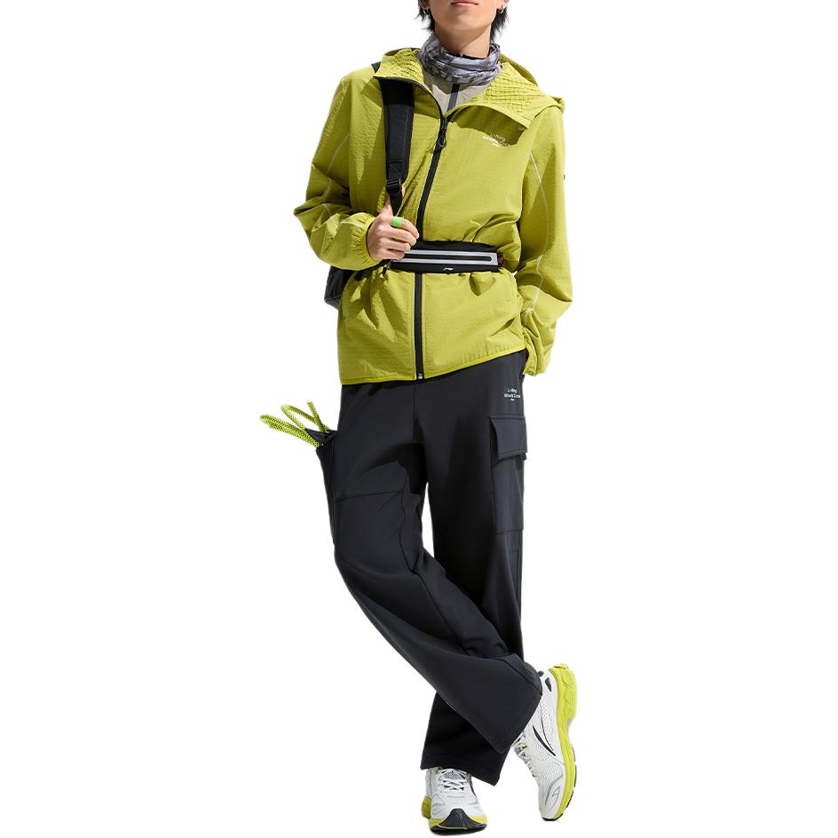 Li Ning Fitness Series Trench Coat Men's Moss Green AFDU925-4