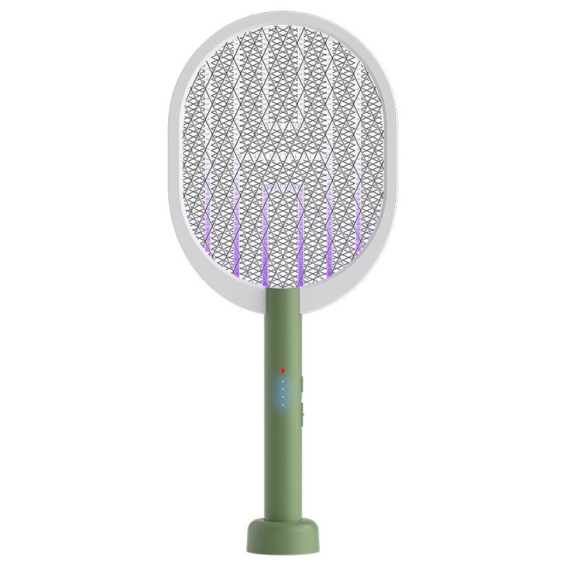 Rechargeable 2-in-1 Electric Mosquito & Fly Swatter - High-Powered Multi-Functional Insect Killer for Home Use
