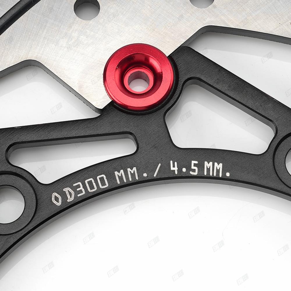 Motorrad Modifikation Bremsscheibe 300MM schwimmende Scheibe Modifikationsteile FÜR HONDA Forza350/ADV350 2018-2025