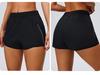 Women's Quick-Dry Three-Quarter Running Shorts with Inner Lining and Double Layer for Fitness
