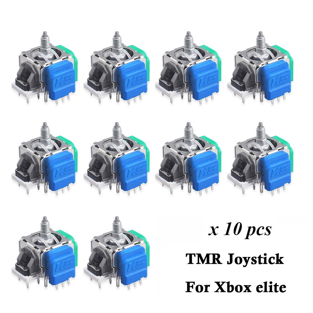 10Pcs Electromagnetic Joystick Replacement for Ps5 Gamepad 3D Analog Stick Sensor Module for Ps4 Xbox One & Elite Controller