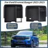 Car Armrest Box Storage for Ford Everest Ranger 2023 2024 2025 ABS Car Stowing Tidying Container Holder Organizer Accessories