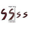 Mini Personality Car Tail and Body Metal Logo Label