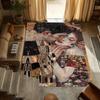 Kiss Art Vloerkleed Mat Tapijt Huisdecoratie Woonkamer Vloerkleed Klimt Schilderij Patroon Gouden Design Binnen Vloerkleed Slaapkamer Decoratie