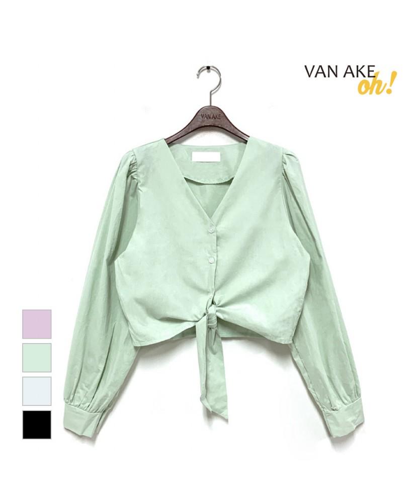 VANAKE Riddell Puff Blouse_Ob17Blme12Z