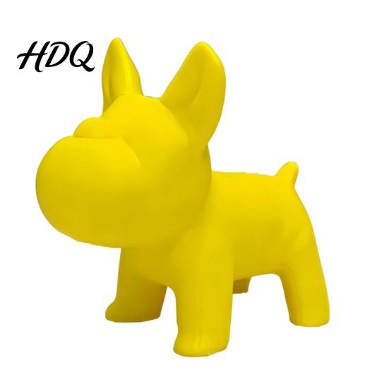 Настольный Декор  Жизненная Сила  3D Печатная Милая Фигурка Собаки Маленькая Статуэтка Желтого Щенка