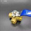 Robinet Sferic cu 3 Căi de 1 Inch Robinet Sferic Robinet Sferic din Cupru Pentru Apă Ulei Gaz