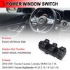 84820-0E020 Front Left Driver Side Power Window Master Control Switch Button Fit for Toyota Tacoma 2016-2021, Highlander 2014-2019