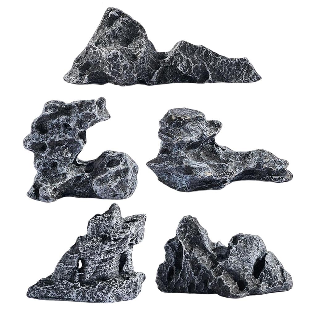 Simulated Landscaping Rock Lightweight Portable Cosmetic Photo Ornaments Interior Photography Stone for Tabletop Indoor Ornament