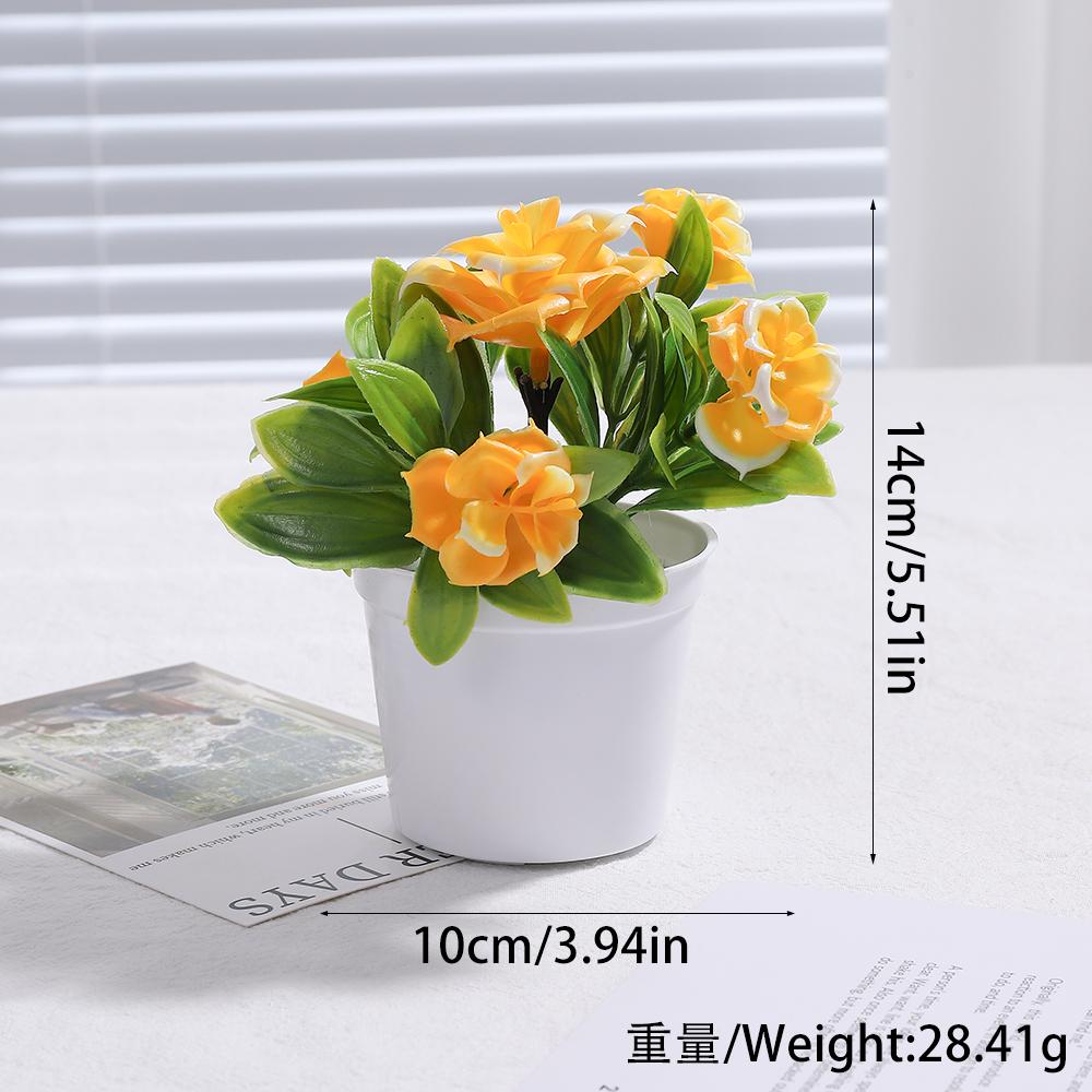 1/3Pcs Artificial Potted Plant Scene Desktop Home Office Shelf Decor Tabletop Landscape Bonsai Wedding Room Party Accessories